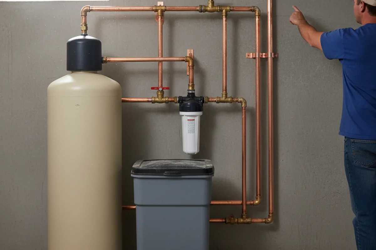 Whole-house water treatment system installed in Medina